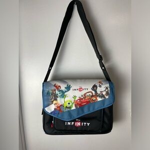 DISNEY INFINITY TRAVEL CARRY CASE SHOULDER STRAP STORAGE BAG